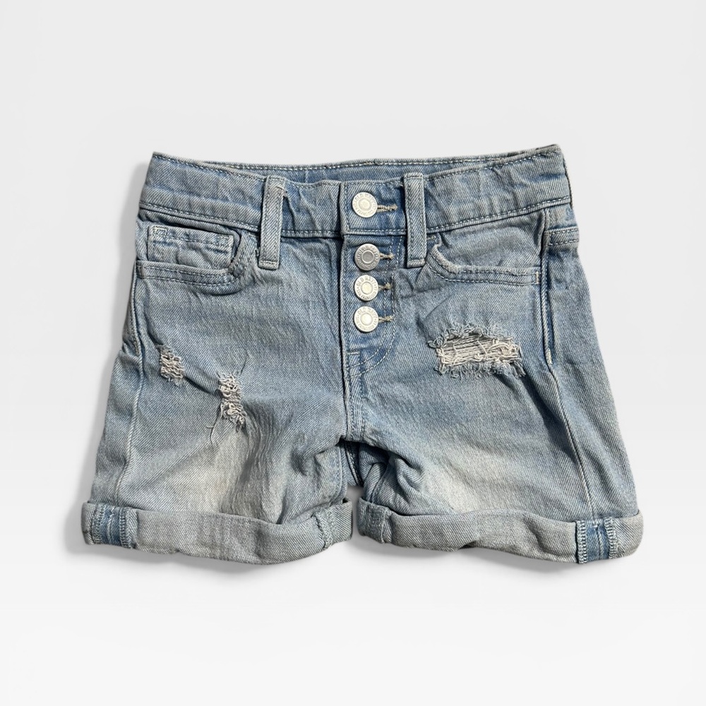5 for $25🔥Old Navy Cuffed Hem Button Fly High Rise‎ Shorts Girls Size 6